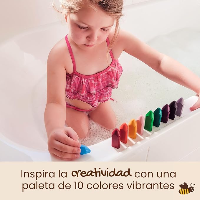 Honeysticks Triangle Bath Crayons Non Toxic - Image 5