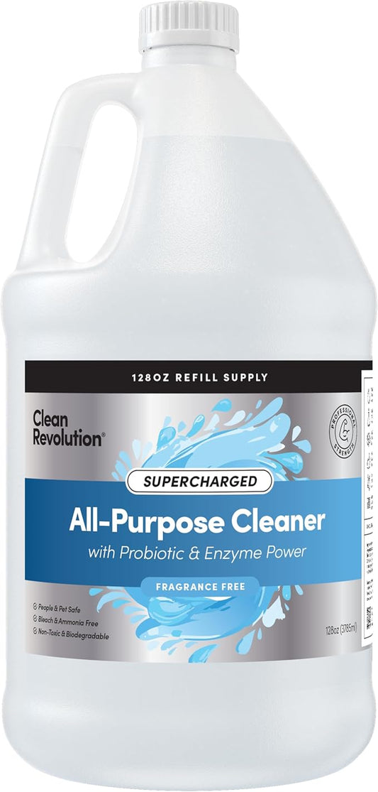 Clean Revolution SuperCharged All Purpose Cleaner, Eco-Friendly & Plant-Based by CleanRevolution