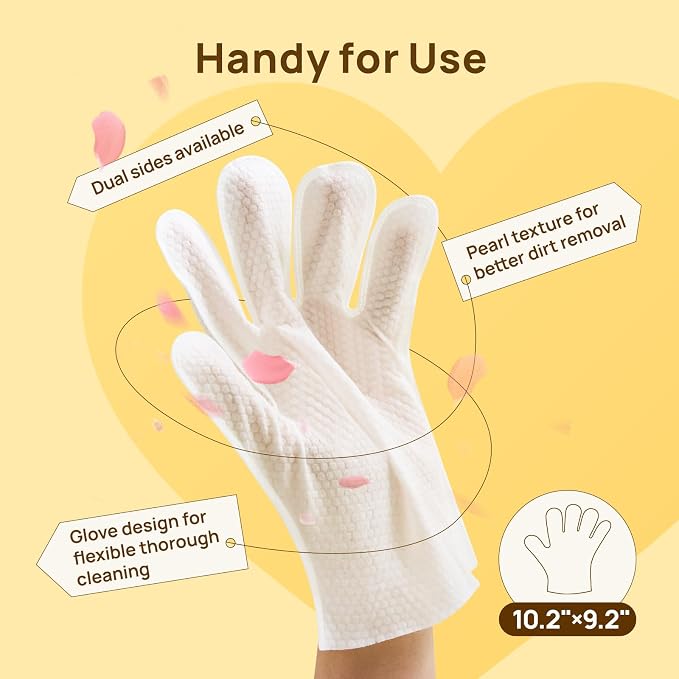 HICC PET Cleaning Deodorizing Glove Wipes - Image 6