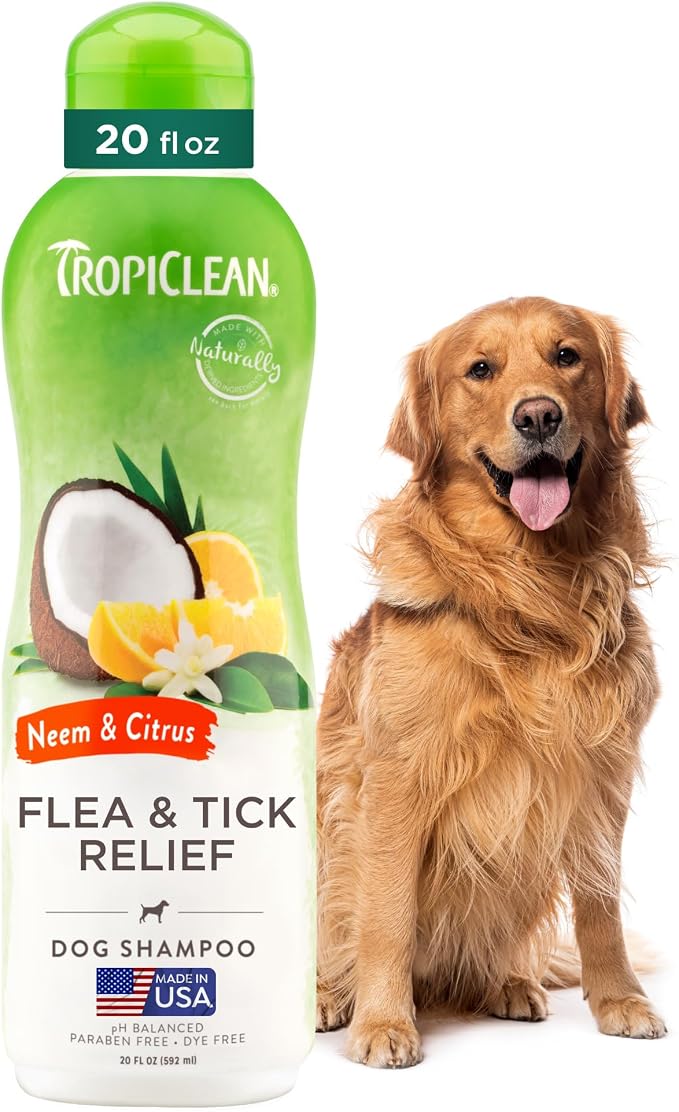 TropiClean Citrus Flea & Tick Shampoo by TropiClean