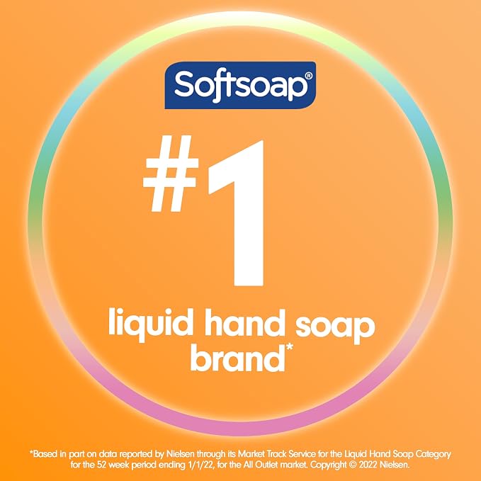 Softsoap Antibacterial Liquid Hand Soap, Gentle Clean, Sparkling Pear Scent - Image 3