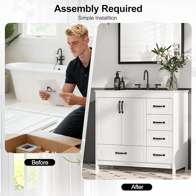 Freestanding Bathroom Vanity - Image 7