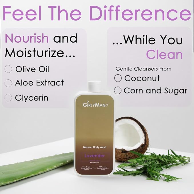 GirlyMan Natural Body Wash - Image 8