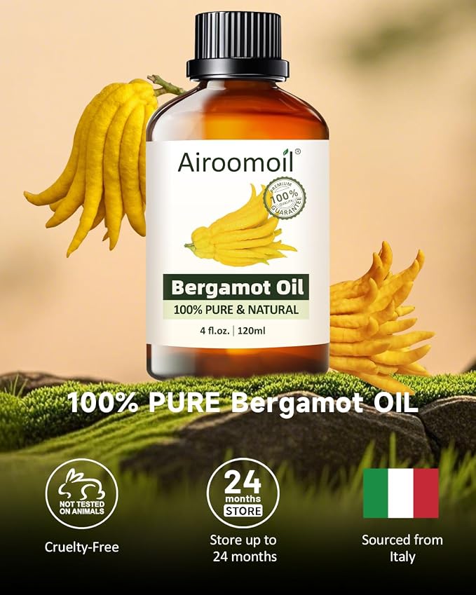 Bergamot Essential Oil Pure Citrus Oils Aromatherapy - Image 2