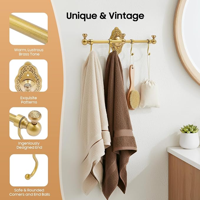 TFCFL Wall Mounted Towel Rack - Image 8