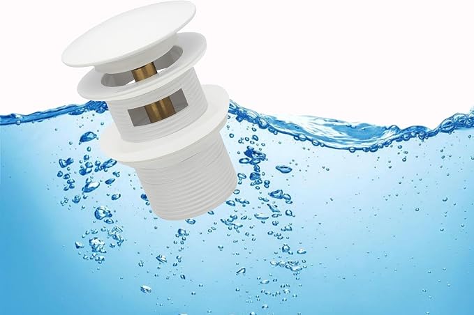 Pop-up Freestanding Bathtub Drain Stopper, Suitable and Compatible - Image 4
