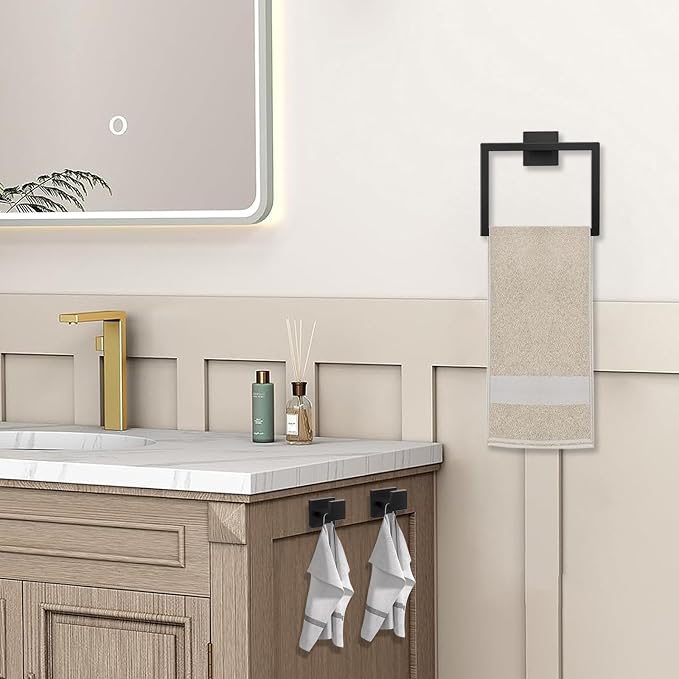 5 Piece Bathroom Towel Bar Set - Image 3