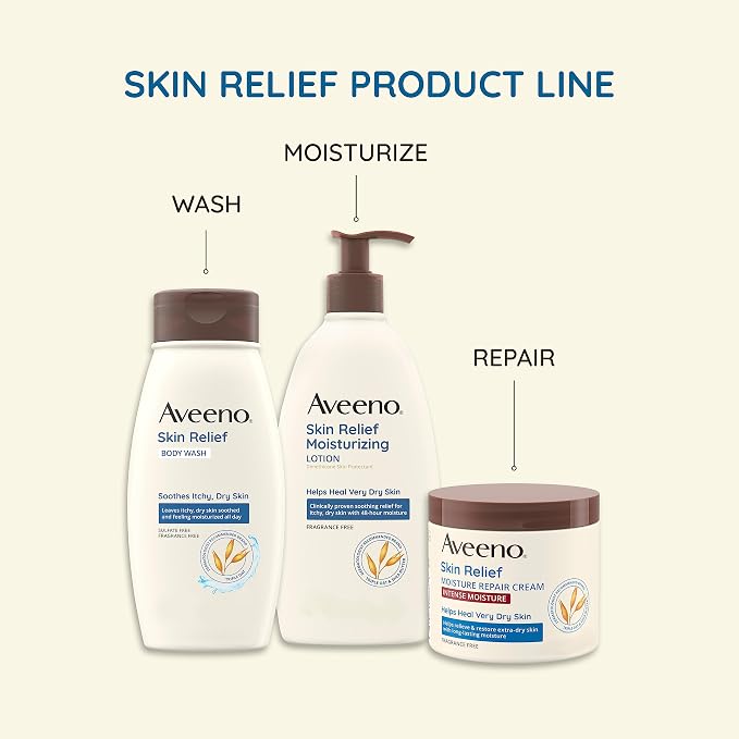 Aveeno Skin Relief Intense Moisture Repair Body Cream - Image 3