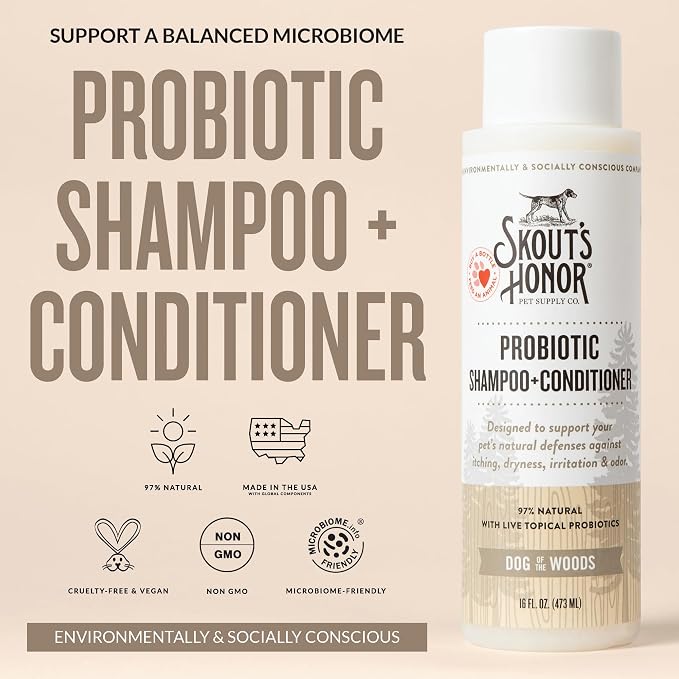 Skout's Honor Probiotic Pet Shampoo & Conditioner - Image 2