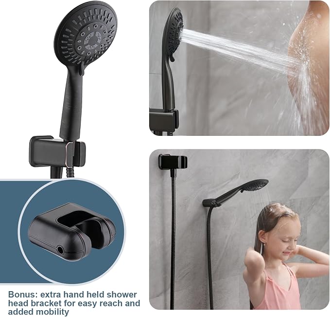 BRIGHT SHOWERS Shower Faucet Set, Shower Heads System - Image 4