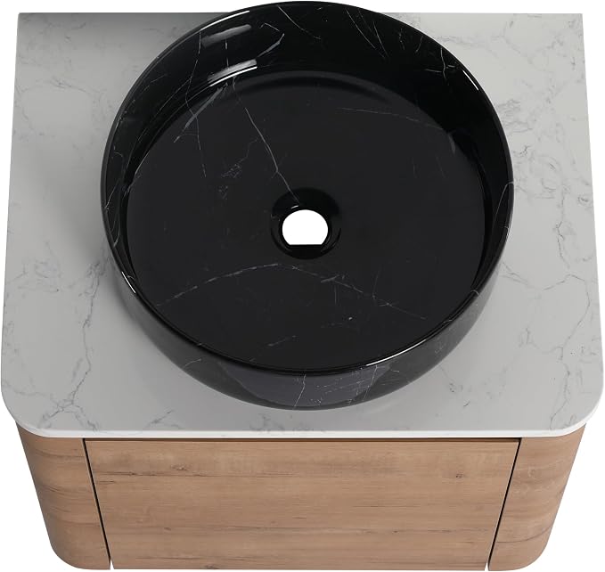 Malwee 24" Floating Bathroom Vanity - Image 8
