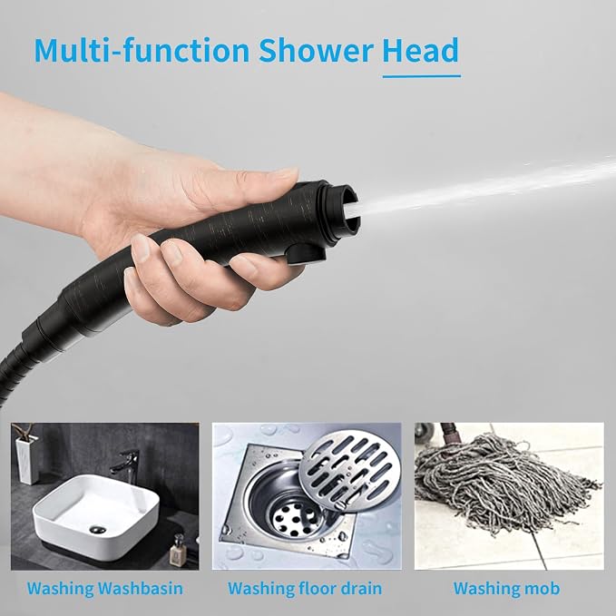 KAIYING Drill-Free High Pressure Handheld Shower Head - Image 5