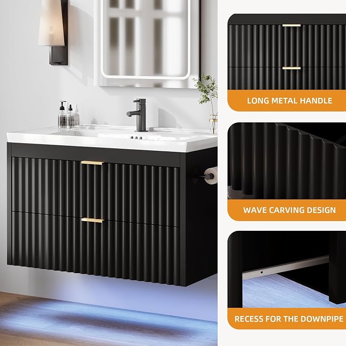 4ever2buy 24 Inch Bathroom Vanity - Image 7