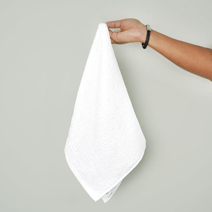 Tens Towels Pack of 6 Hand Towels, 100% Cotton, Lighter Weight, Quick to Dry - Image 7