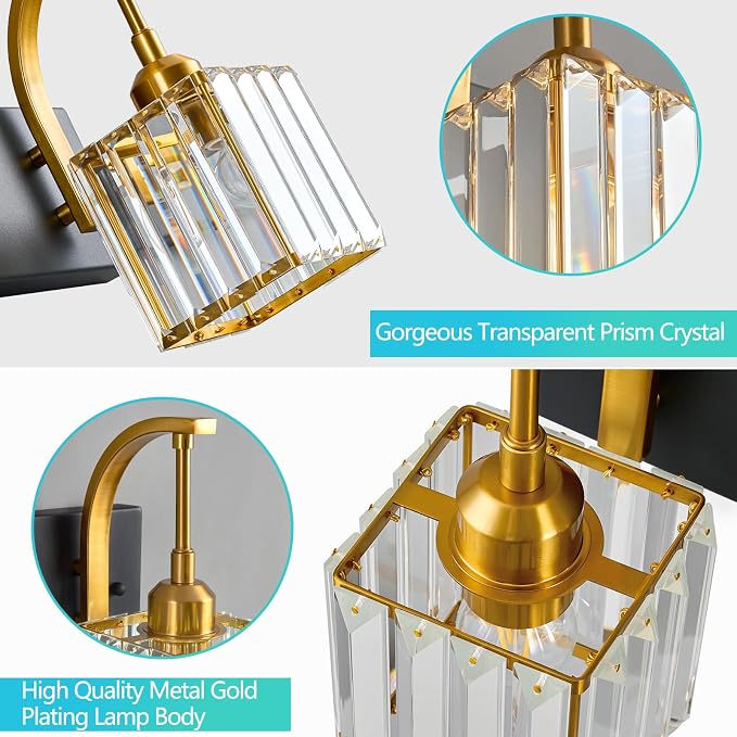 Wall Sconces, Modern Wall Lamp for Bathroom, and Makeup, Easy Installation - Image 5
