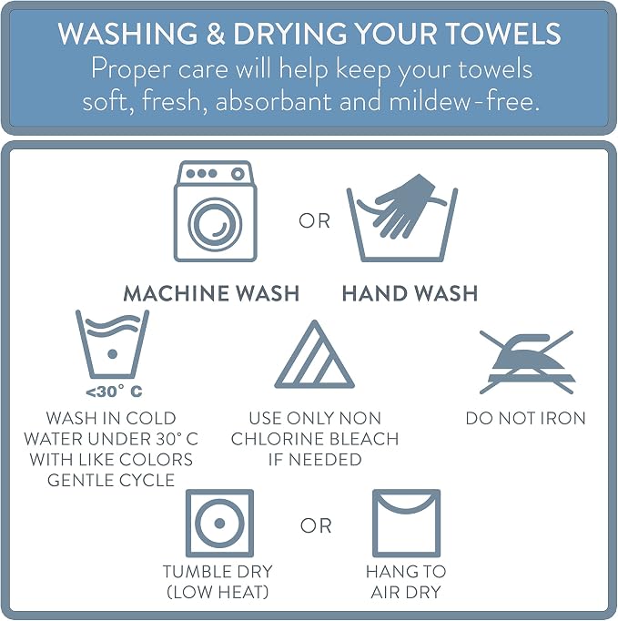 NY Loft Bath Towel 4 Pack, 100% Cotton, Super Soft & Absorbent, Premium Thick - Image 8