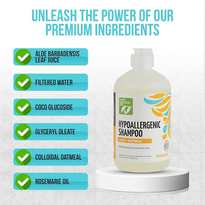 Only Natural Pet Hypoallergenic Shampoo - Image 3