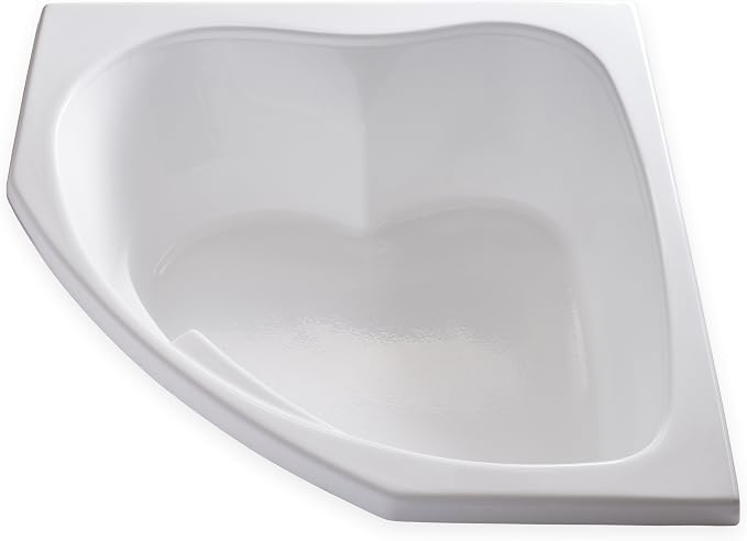 Carver Tubs - SKC5555 - Soaking Acrylic Corner Bathtub - 55"L x 55"W x 18.5"H - - Image 6