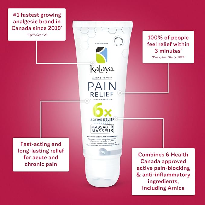 Kalaya Pain Relief Cream with Arnica – Fast-Acting Joint & Muscle Pain Relief – - Image 4