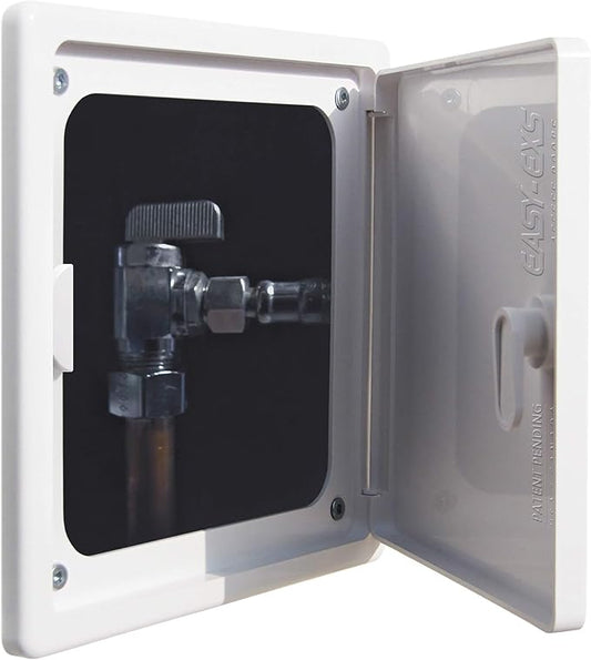 Access Panel 6x6 with Door Plastic White by EASY-EXS