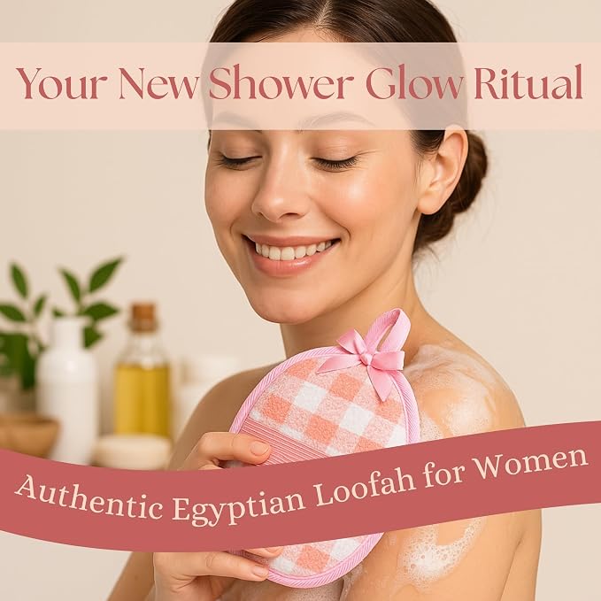Natural Loofah Exfoliating Body Scrubber - Image 8