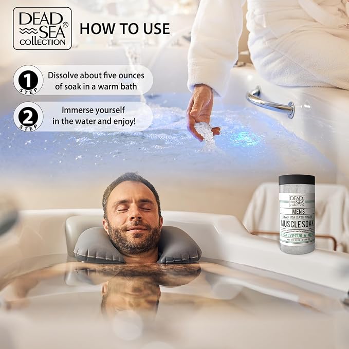 Dead Sea Collection Bath Salts for Men - Image 6