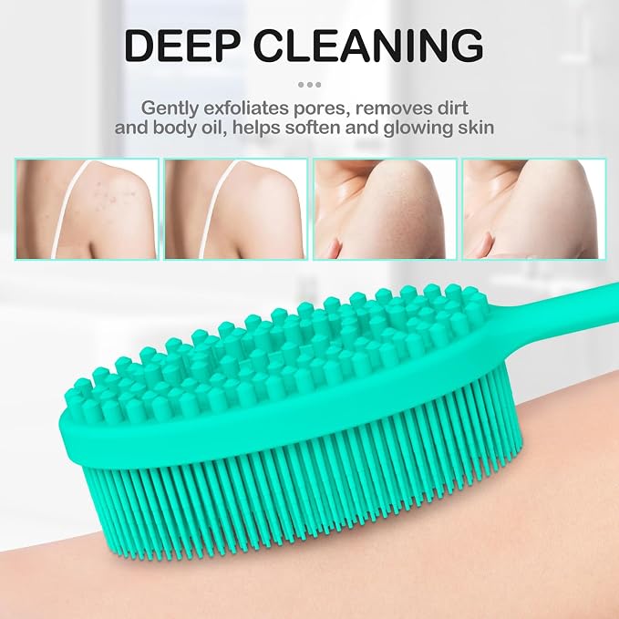 MateeyLife Silicone Body Scrubber Exfoliator - Image 4