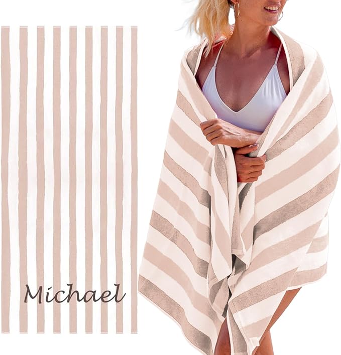 Personalized Passion Beach Towels by PersonalizedPassion