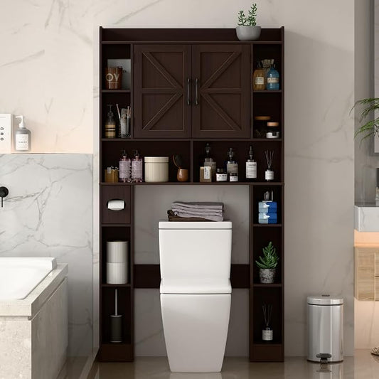 Farmhouse Storage Cabinet Over Toilet by Vabches