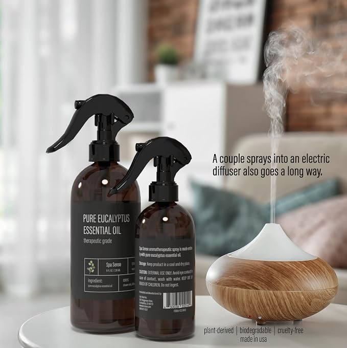 Pure Eucalyptus Oil Shower Mist and Steam Room Spray - Image 9
