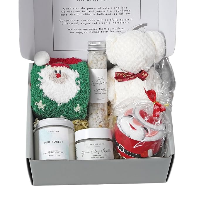 Natural Amor Christmas Spa Gifts by NATURALAMORLOSANGELES
