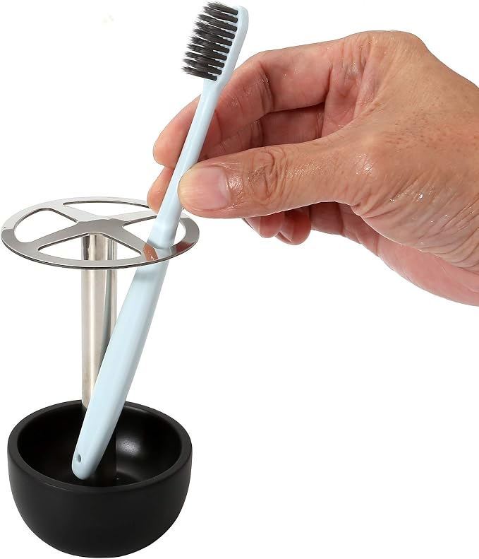 CozyCabin Toothbrush Holder Stand, - Image 4