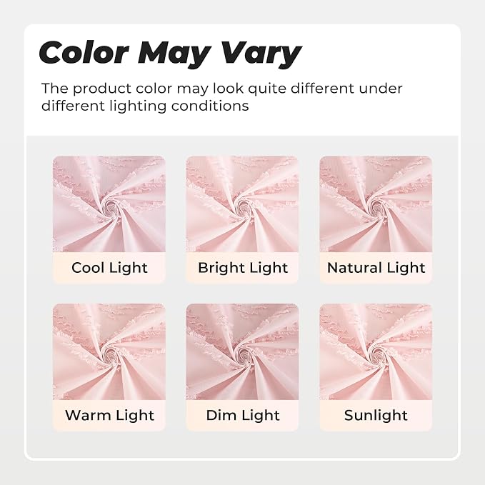 Pink Shower Curtain Boho Shower Curtains - Image 6