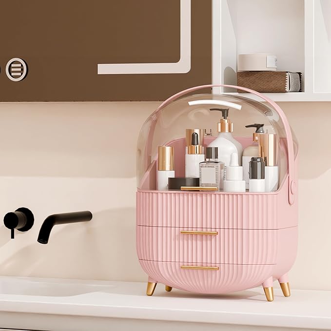 Makeup Organizer for Vanity Cosmetics Skincare Organizers - Image 4