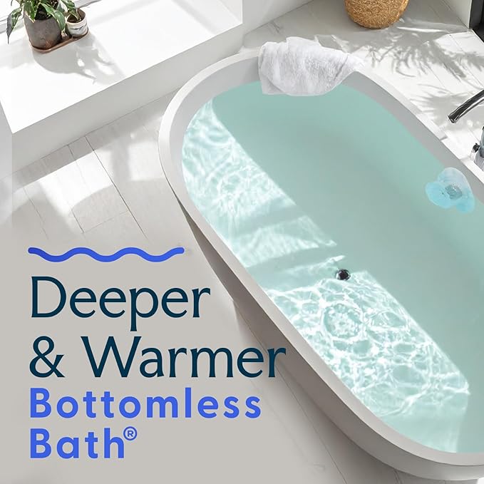 SlipX Solutions Bottomless Bath | Overflow Drain Cover - Image 2