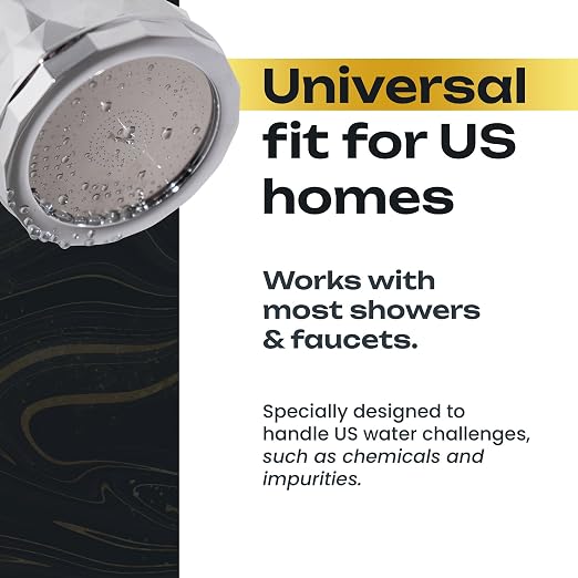 Shower with Internal Filter – Kit with 2 High-Pressure Water Softeners - Image 6