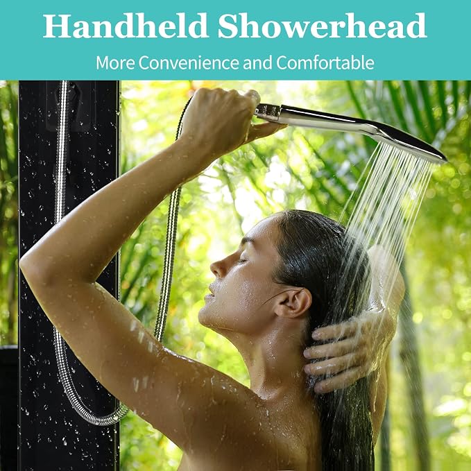 VINGLI 10.6 Gallon 7.5FT Solar Heated Shower - Image 4
