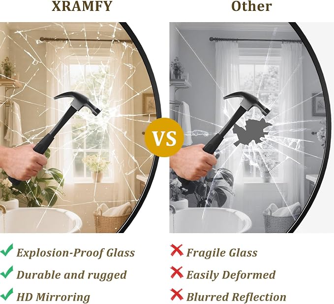 40 Inch Round Mirror - Image 7