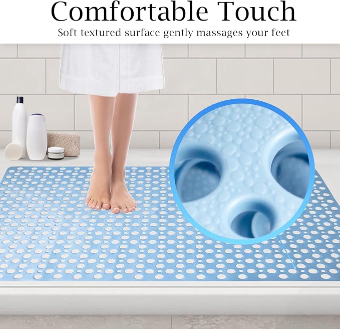 Extra Large Shower Mat Non Slip, 47 * 31 Inch Bathtub Mat - Image 6