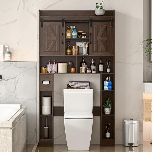 Farmhouse Storage Cabinet Over Toilet by Vabches