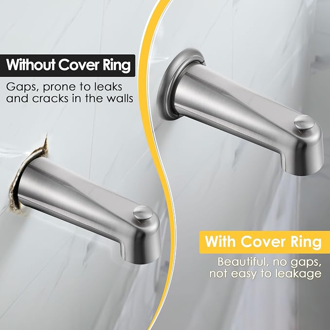 Enhon 7 Inch Slip on Tub Spout - Image 5