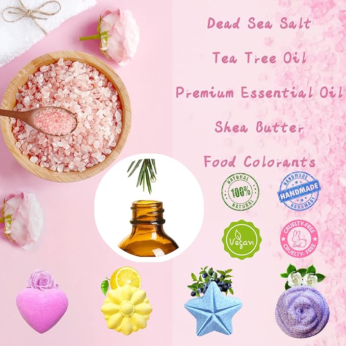 Bath Foot Bombs, 16 Pack Foot Soak - Image 3