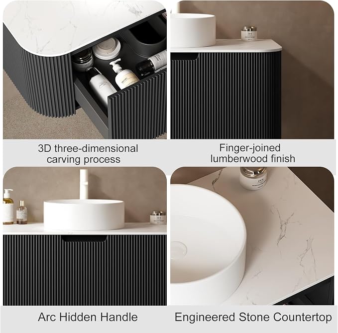 30 inch Floating Bathroom Vanity - Image 4