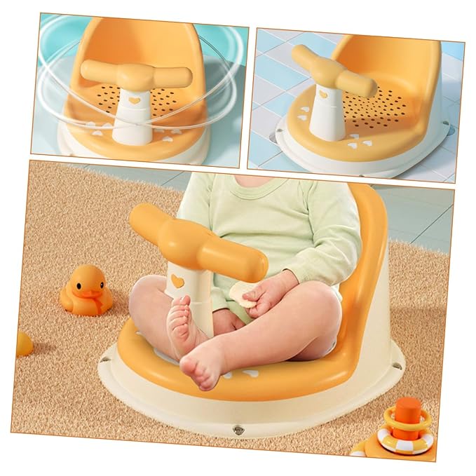 Bath Seat for Months Nonslip Portable Bathtub Support - Image 9
