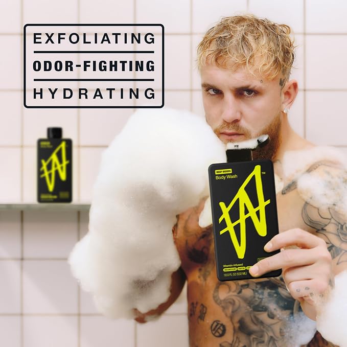 W By Jake Paul Exfoliating Body Wash - Image 3
