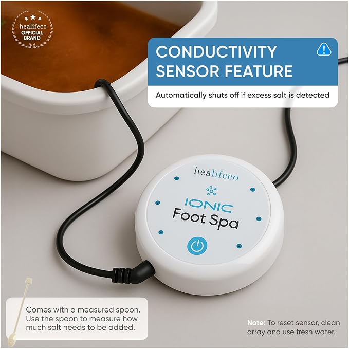 Ionic Foot Spa by Healifeco – Ion Foot Bath Detox Machine - Image 6