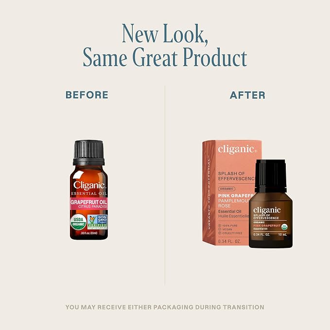 Cliganic Organic Pink Grapefruit Essential Oil, 100% Pure Natural, - Image 2