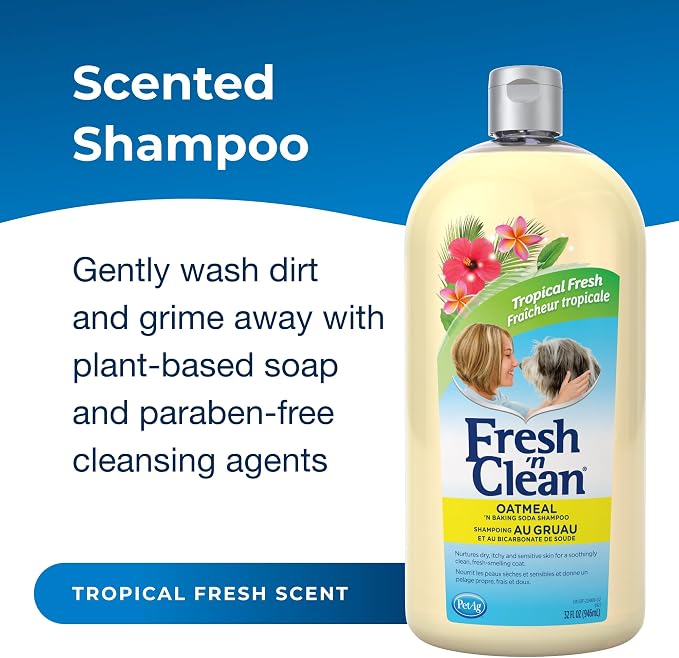 PetAg Fresh ’n Clean Oatmeal ’n Baking Soda Shampoo - Image 2