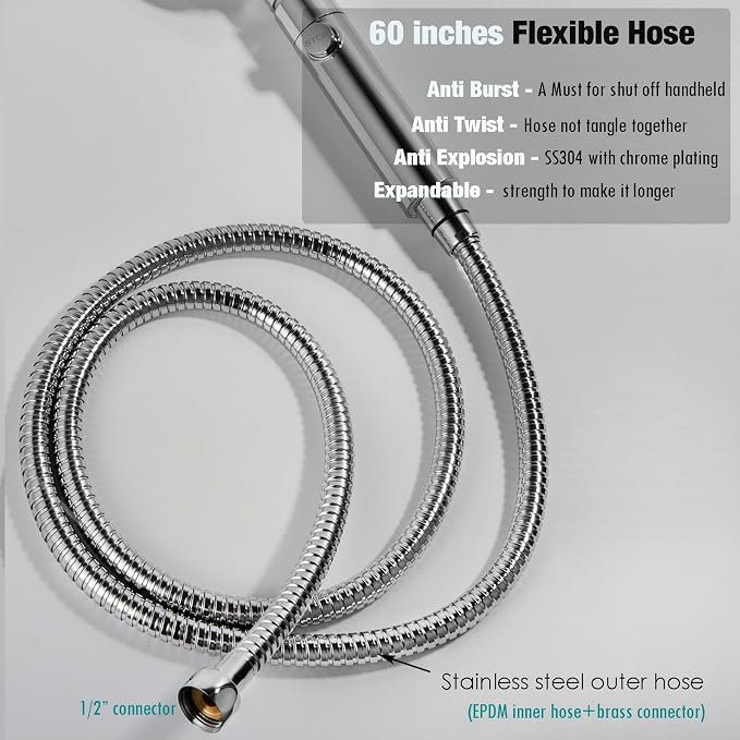 Adhesive Shower Head Holder - Image 4