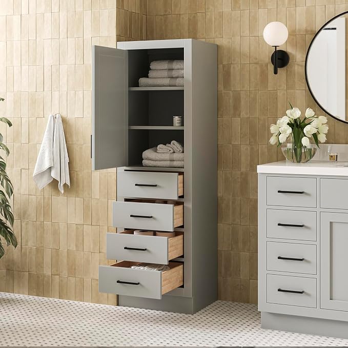 ARIEL Hepburn Bathroom Storage Cabinet - Image 3